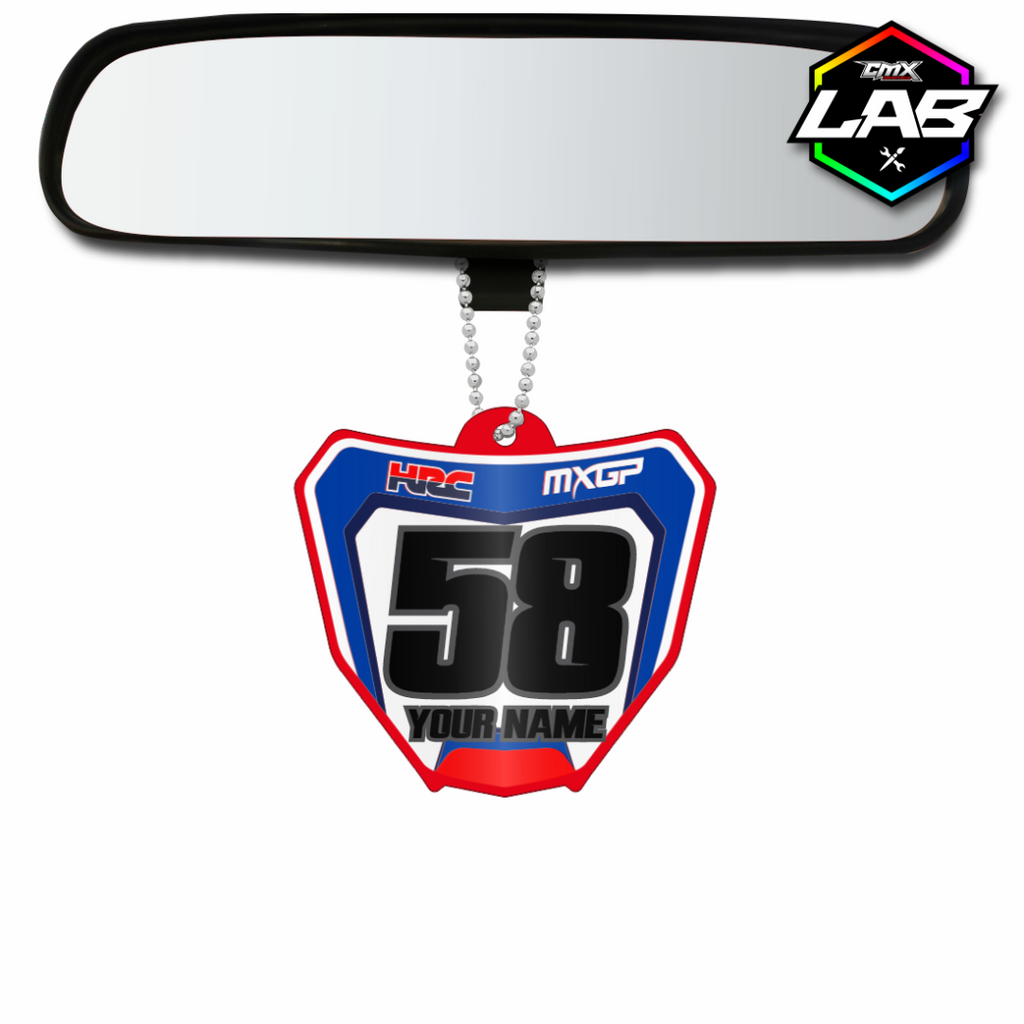 Double Sided Car Pendant Honda 02 - Design 02