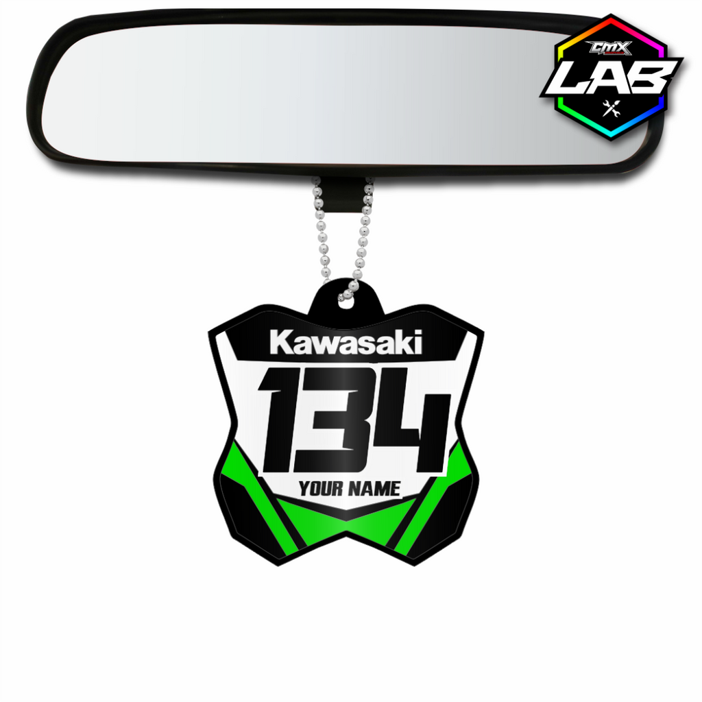 Double Sided Car Pendant Kawasaki 02 - Design 03