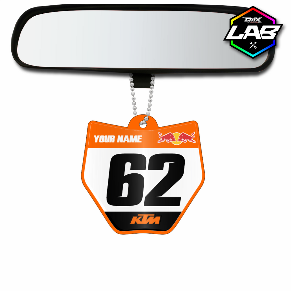 Double Sided Car Pendant KTM 01 - Design 01