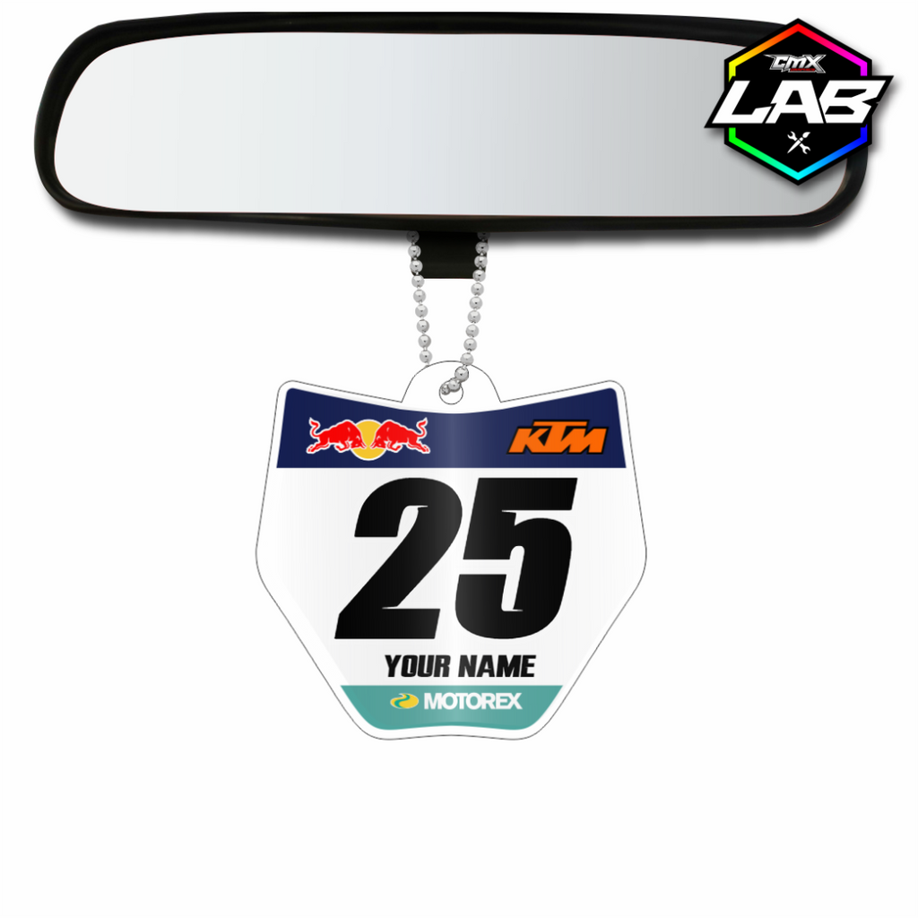 Double Sided Car Pendant KTM 01 - Design 02