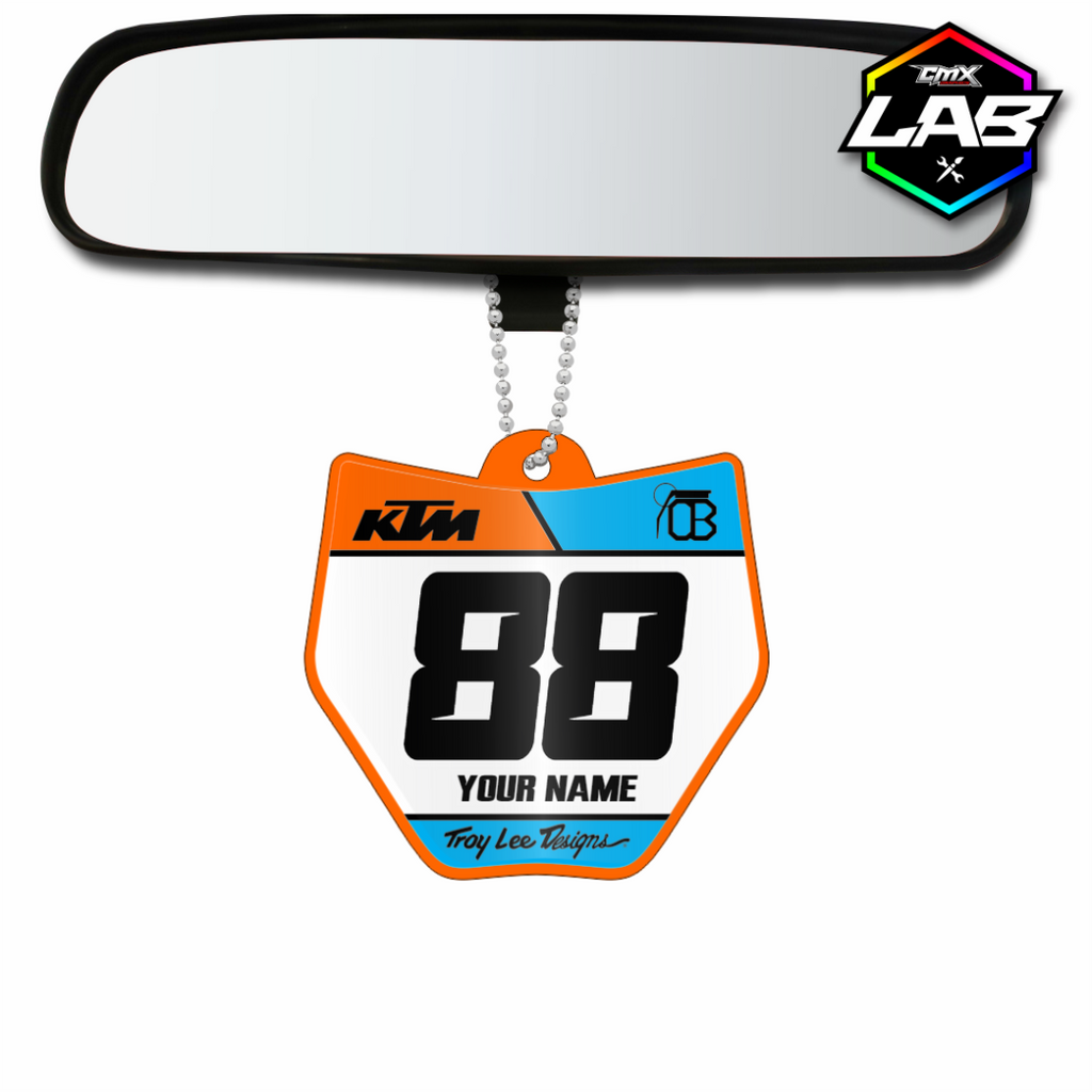 Double Sided Car Pendant KTM 01 - Design 03