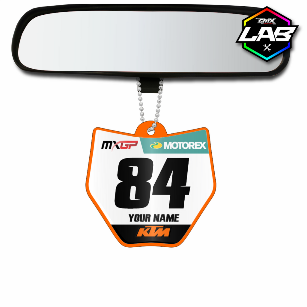 Double Sided Car Pendant KTM 01 - Design 04