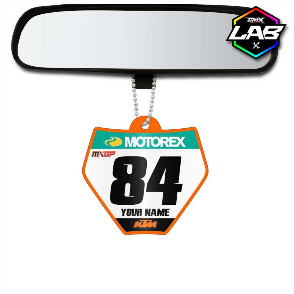 Double Sided Car Pendant KTM 02 - Design 01