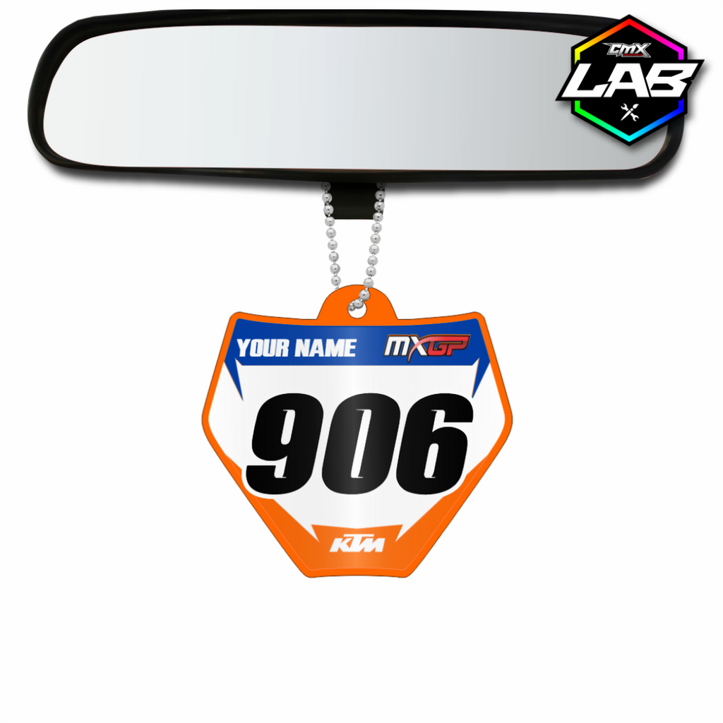 Double Sided Car Pendant KTM 02 - Design 03