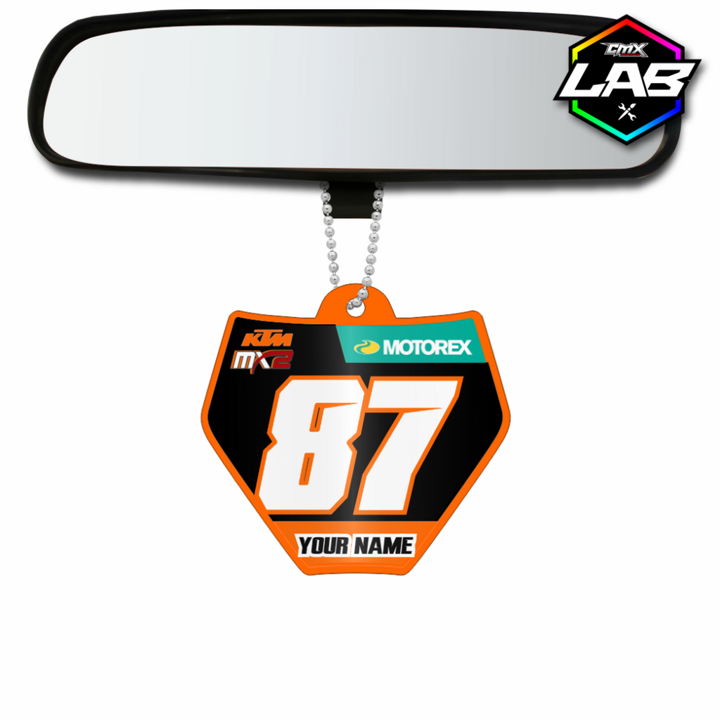 Double Sided Car Pendant KTM 02 - Design 06