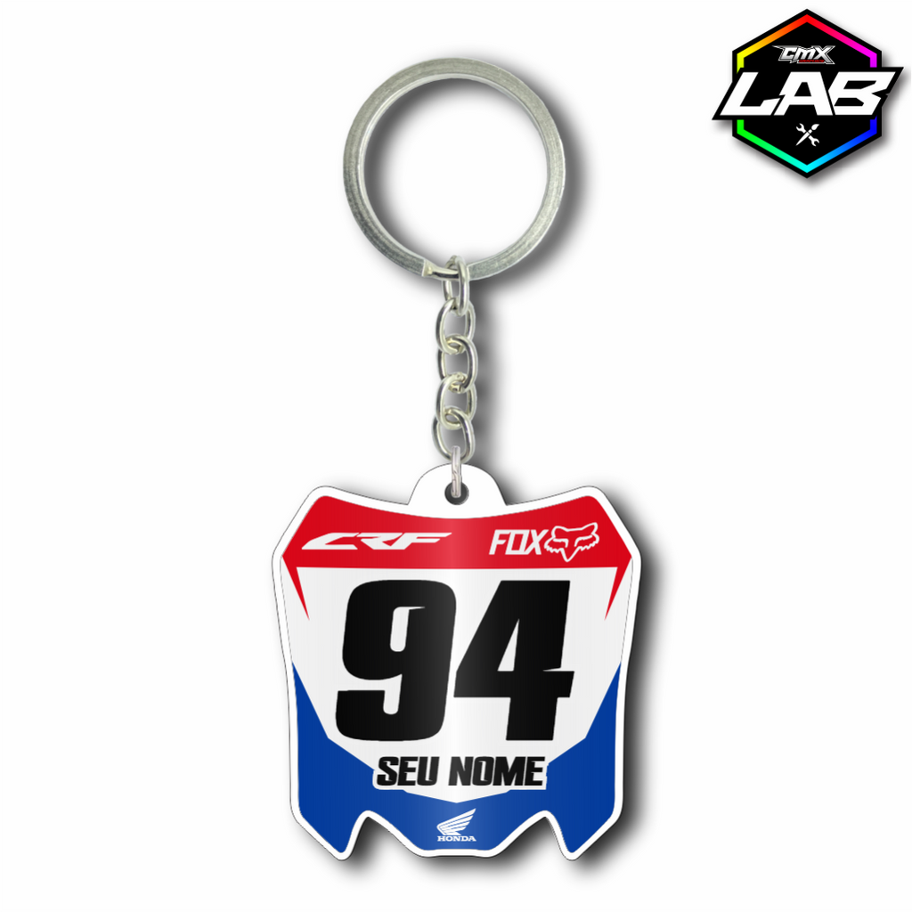 Double Sided Keychain Honda 01 - Design 01