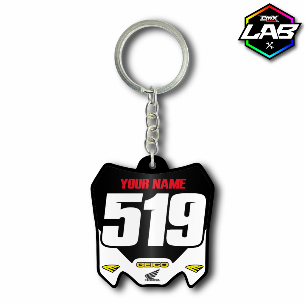 Double Sided Keychain Honda 01 - Design 06