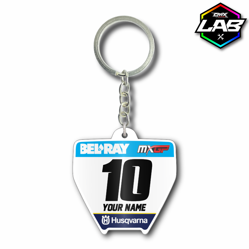 Double Sided Keychain Husqvarna 01 - Design 02