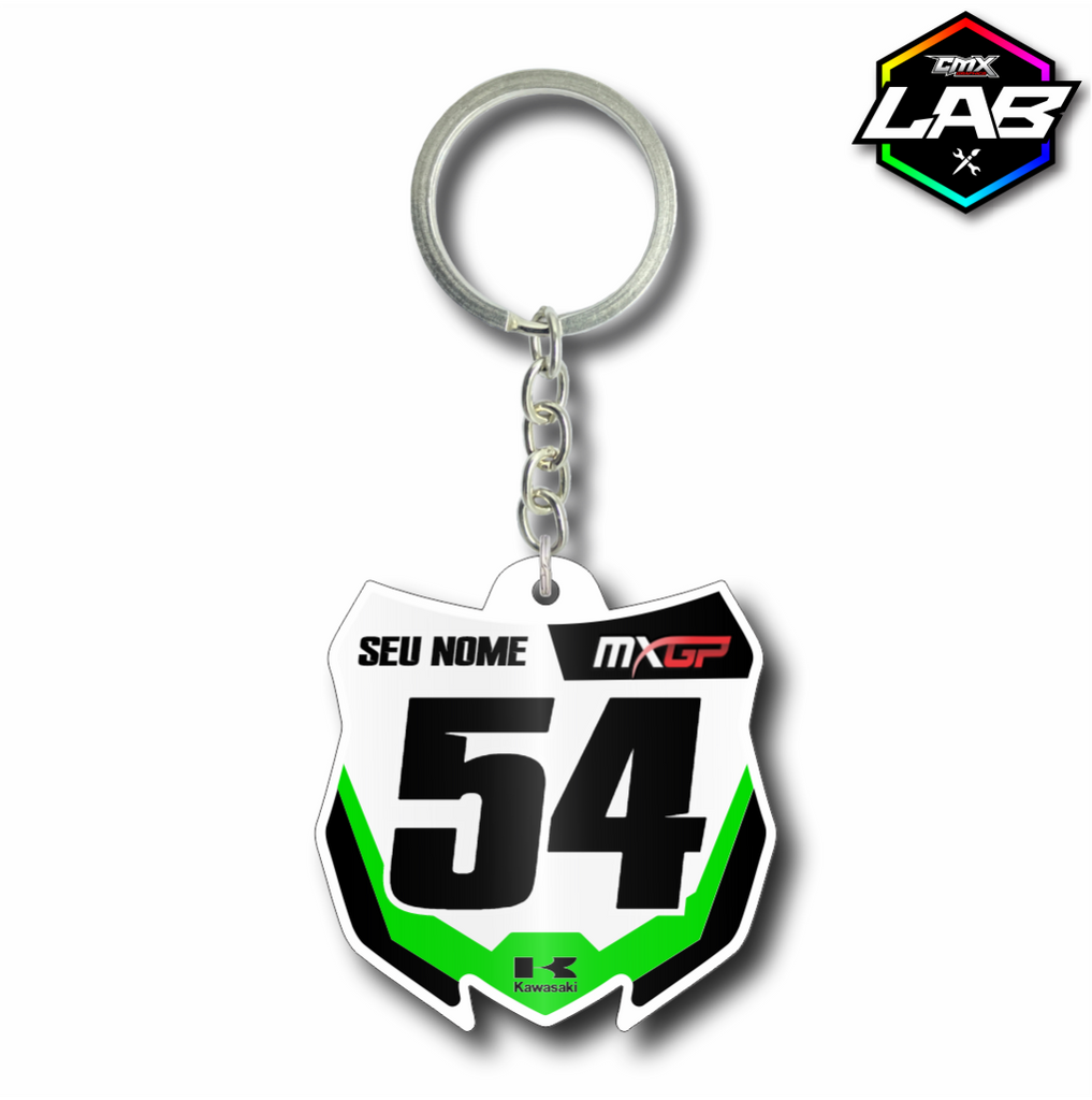 Double Sided Keychain Kawasaki 01 - Design 02