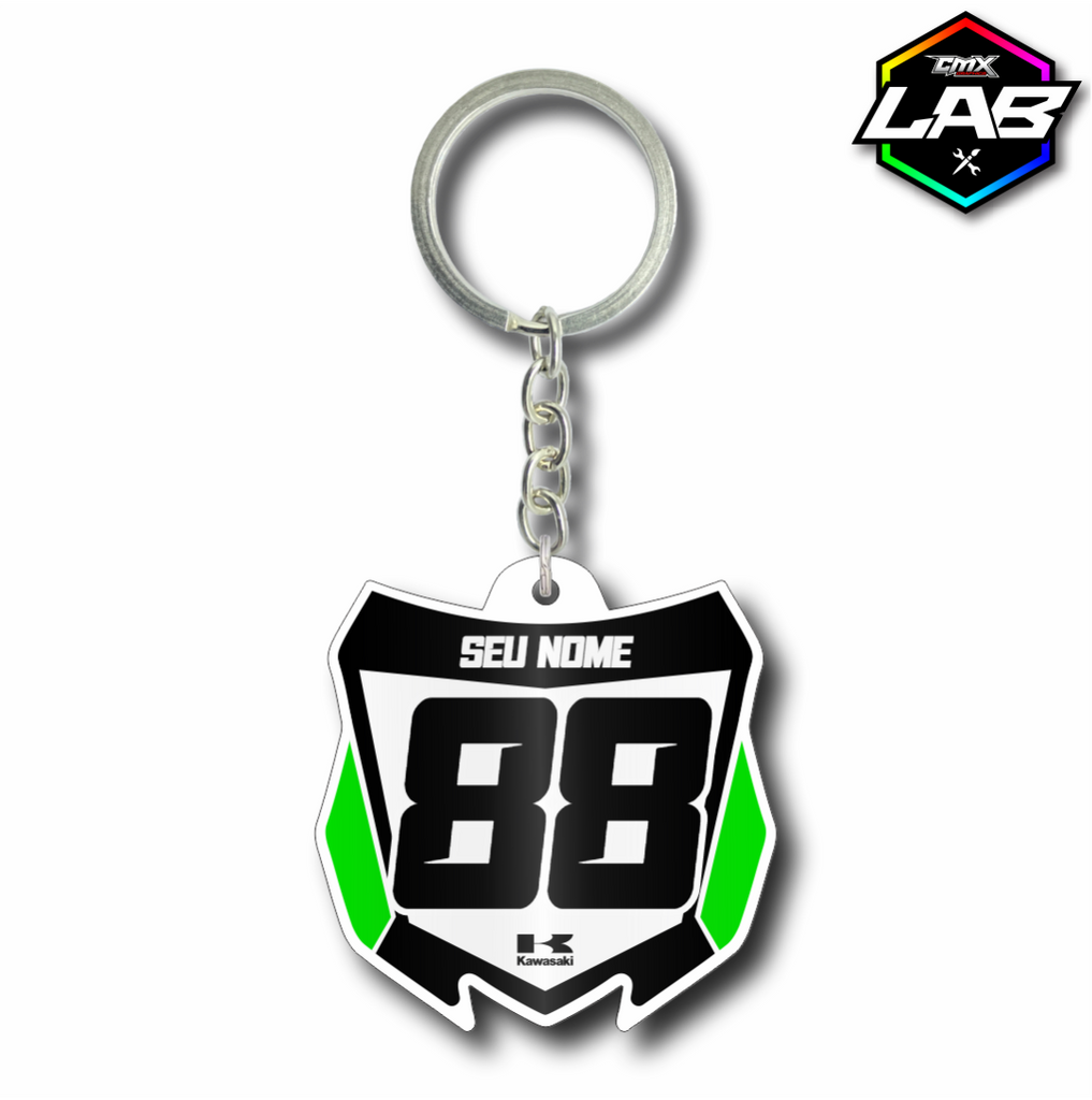 Double Sided Keychain Kawasaki 01 - Design 04