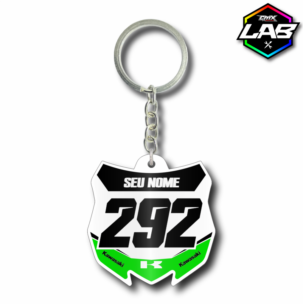 Double Sided Keychain Kawasaki 01 - Design 05