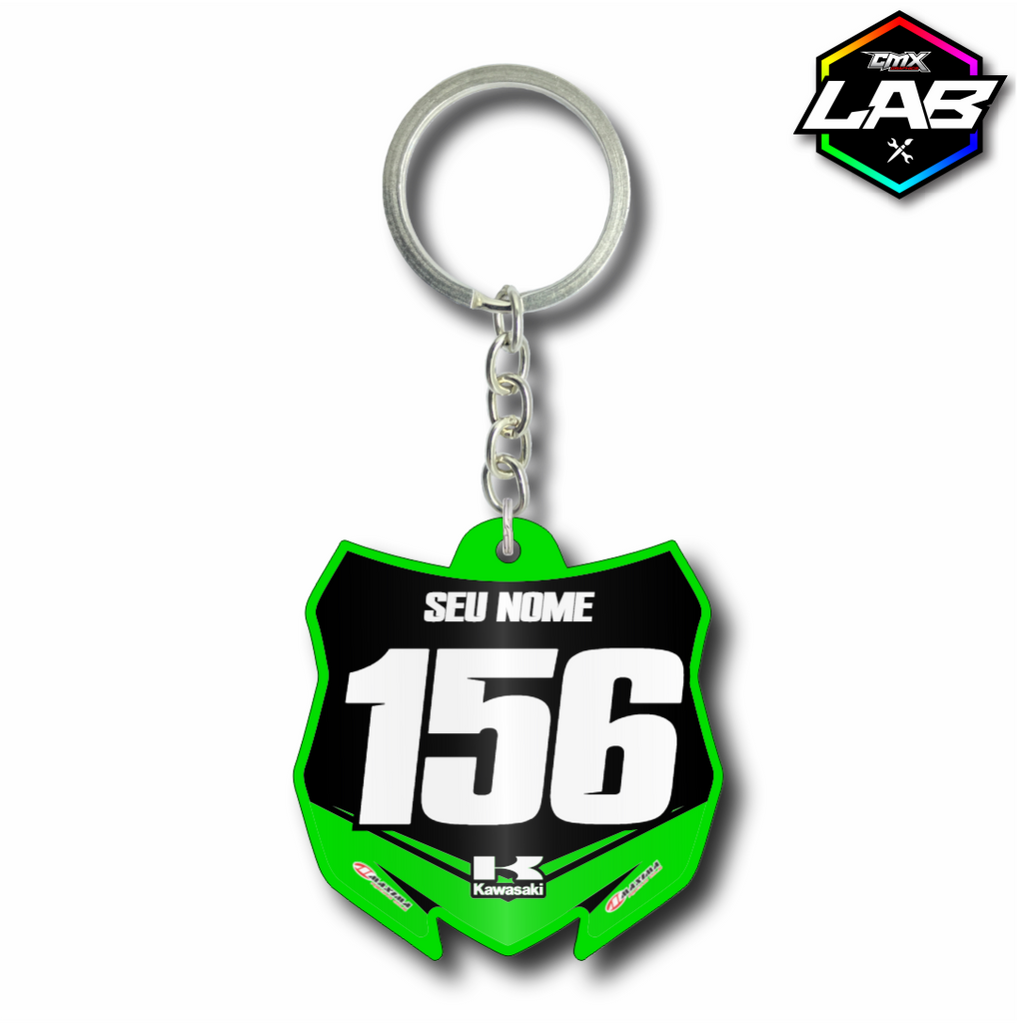 Double Sided Keychain Kawasaki 01 - Design 06