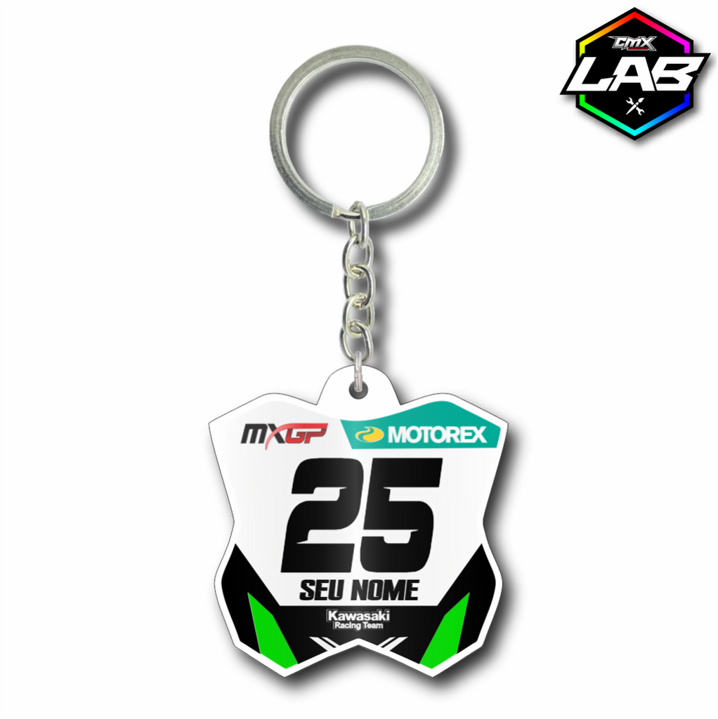 Double Sided Keychain Kawasaki 02 - Design 02