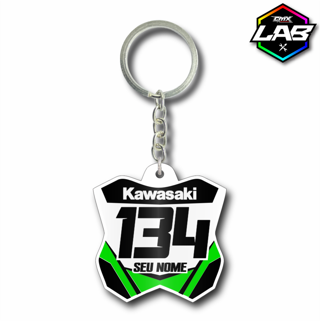 Double Sided Keychain Kawasaki 02 - Design 03