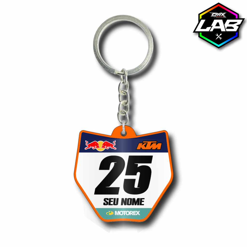 Double Sided Keychain KTM 01 - Design 02