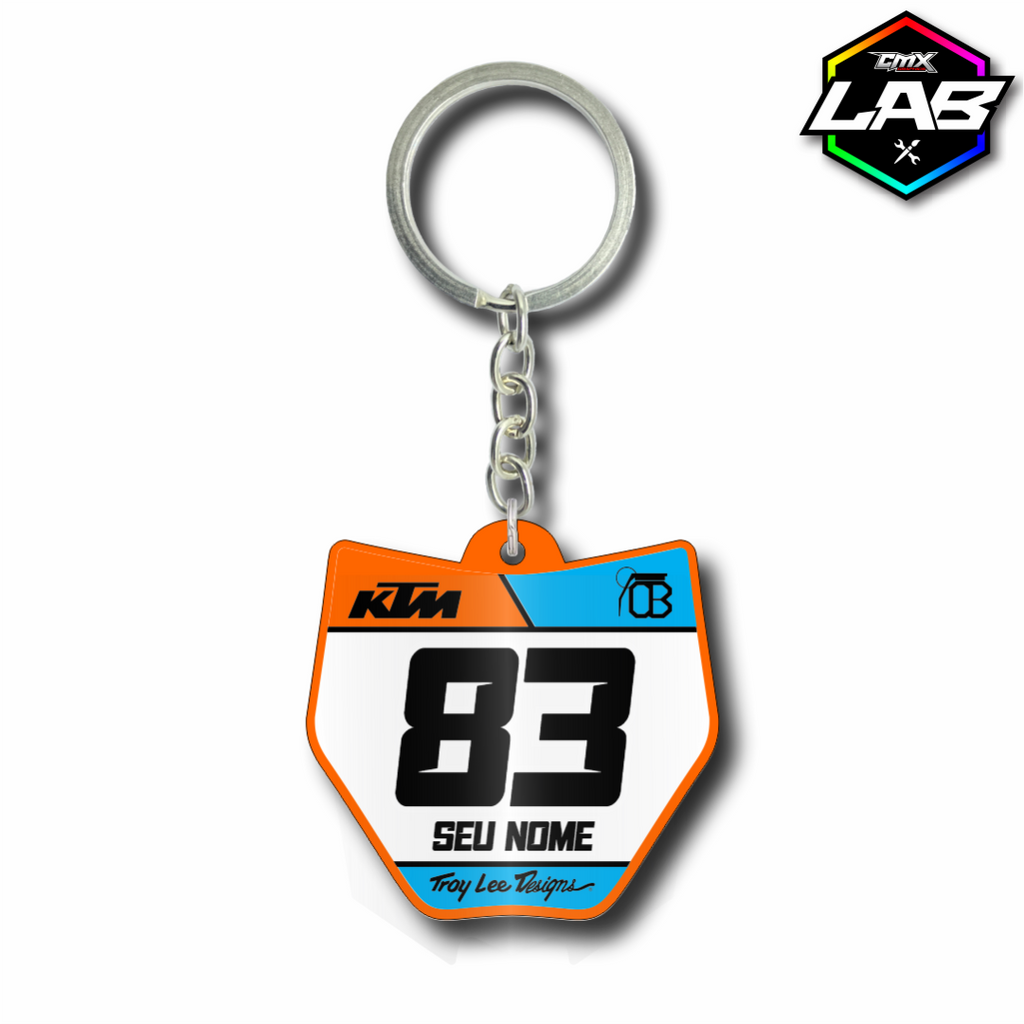 Double Sided Keychain KTM 01 - Design 03