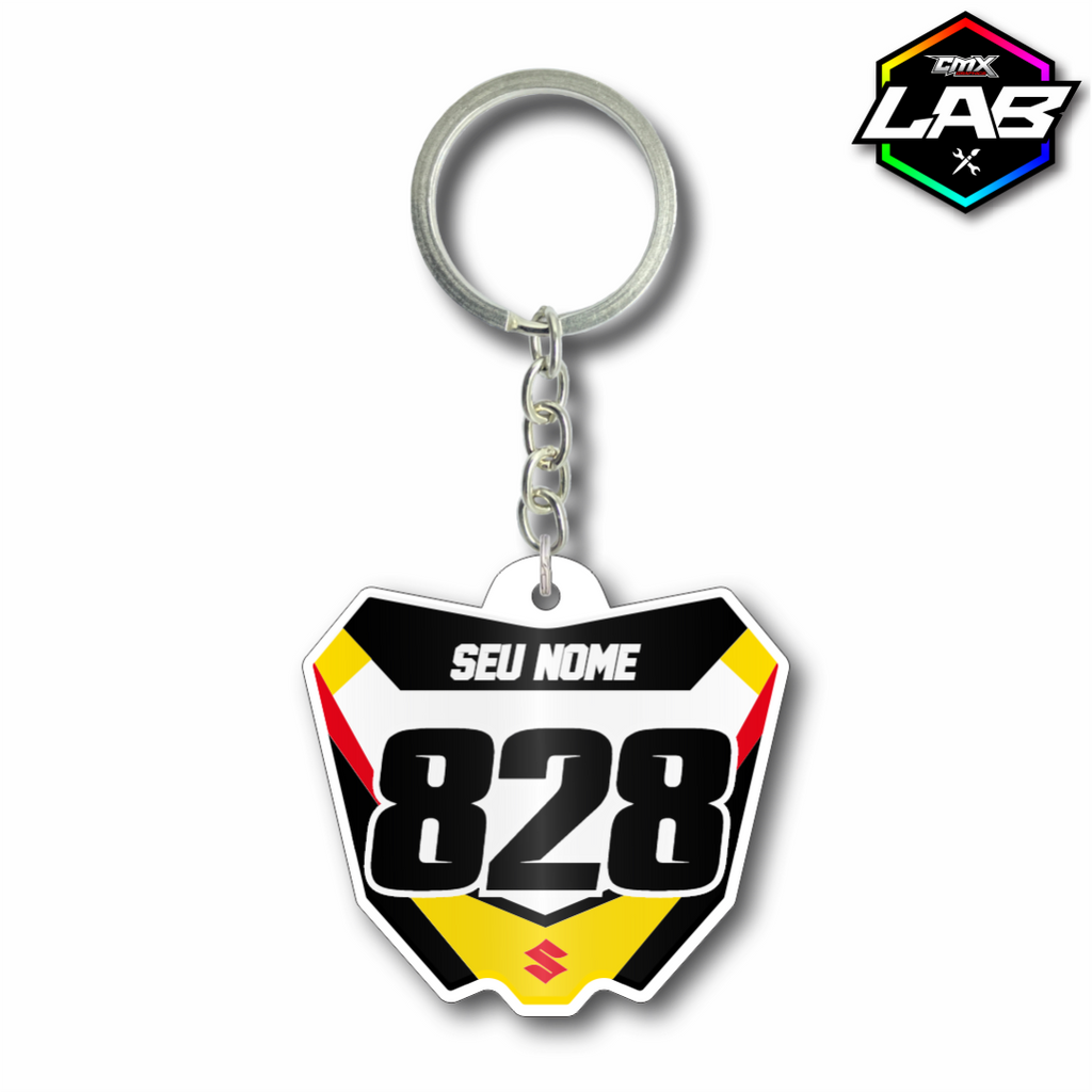 Double Sided Keychain Suzuki - Design 03