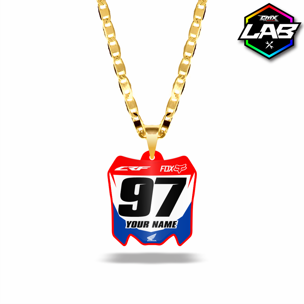 Double Sided Necklace Honda 01 - Design 01