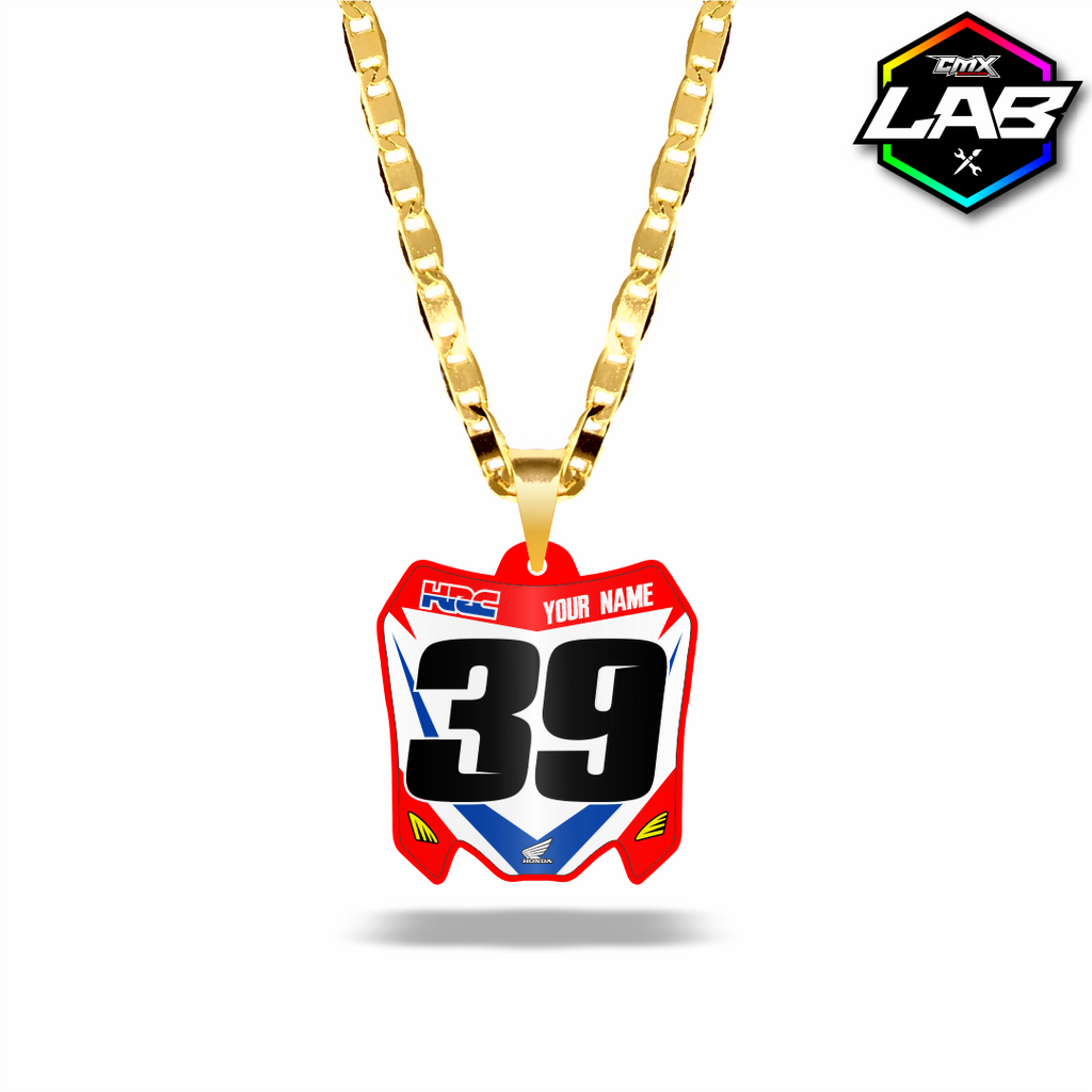 Double Sided Necklace Honda 01 - Design 02