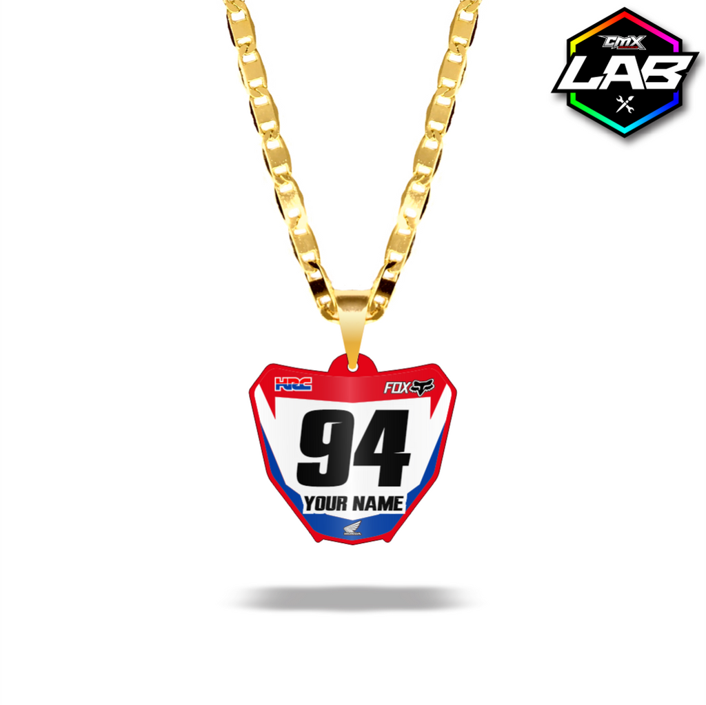 Double Sided Necklace Honda 02 - Design 01